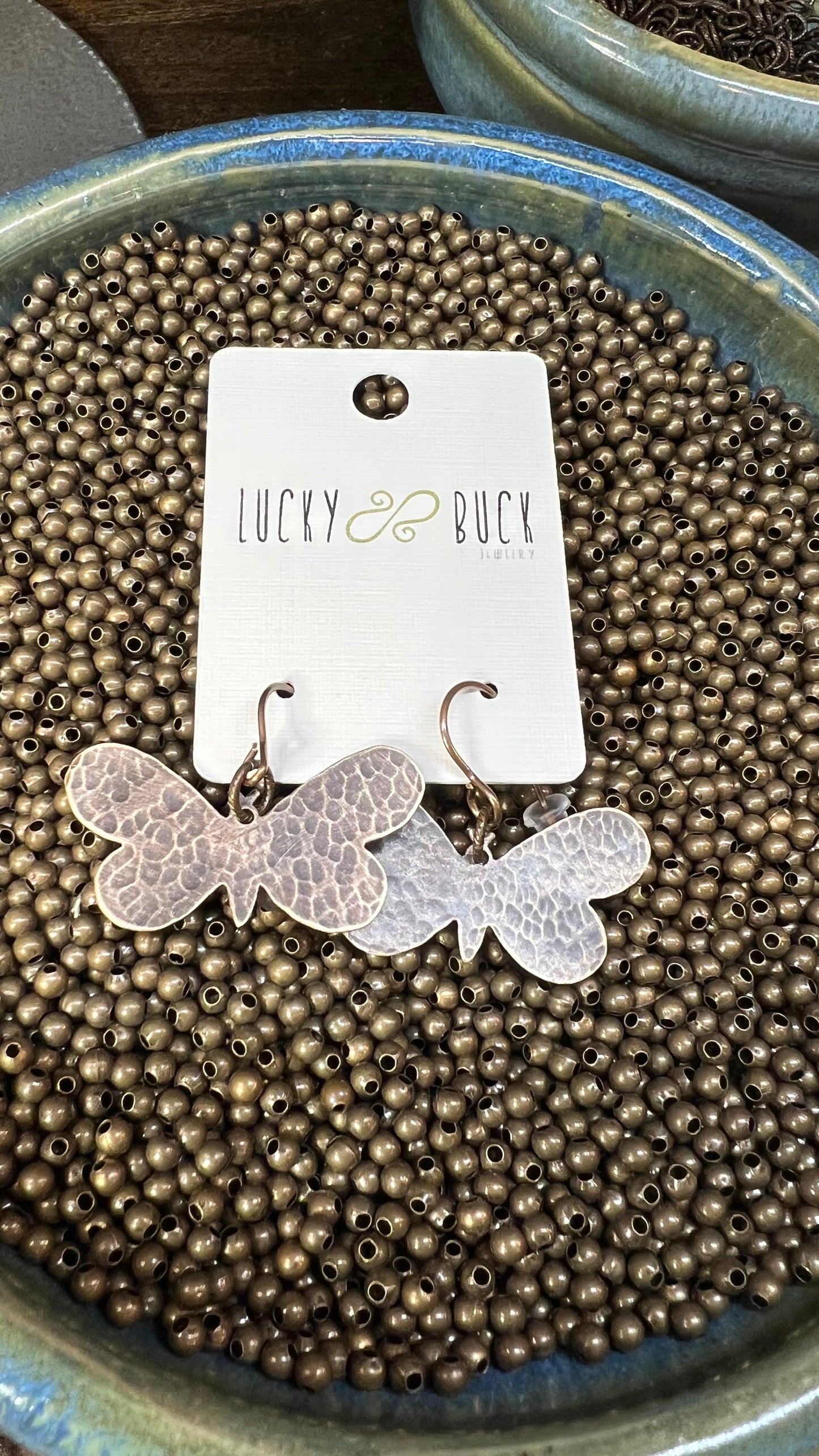 Butterfly earrings